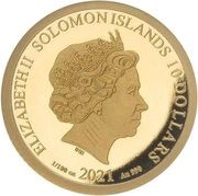 10 Dollars - Elizabeth II Niederwalddenkmal obverse image