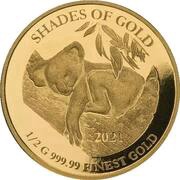 10 Dollars - Elizabeth II Koala, Solomon Islands, 2021 reverse image
