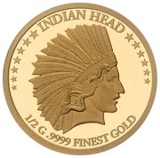 10 Dollars - Elizabeth II 1907 Indian Head Eagle, Solomon Islands, 2021 reverse image