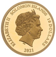 10 Dollars - Elizabeth II 1908 Half Eagle obverse image
