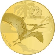 10 Dollars - Elizabeth II Pteranodon, Solomon Islands, 2021 reverse image