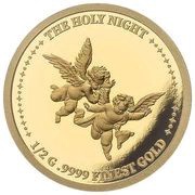 10 Dollars - Elizabeth II Angels, Solomon Islands, 2021 reverse image