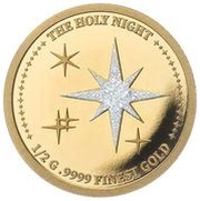 10 Dollars - Elizabeth II Star of Bethlehem, Solomon Islands, 2021 reverse image