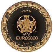 10 Dollars - Elizabeth II UEFA Euro 2020, Solomon Islands, 2021 reverse image