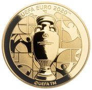 10 Dollars - Elizabeth II UEFA Euro 2020, Solomon Islands, 2021 reverse image
