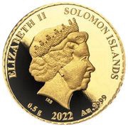 10 Dollars - Elizabeth II FIFA World Cup Qatar 2022 obverse image