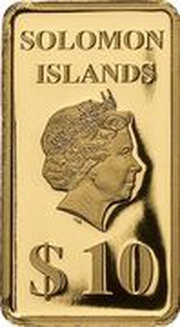 10 Dollars - Elizabeth II Saint Christopher obverse image