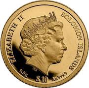 10 Dollars - Elizabeth II Chinese Panda obverse image