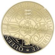 10 Dollars - Elizabeth II Platinum Jubilee, Solomon Islands, 2022 reverse image