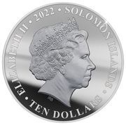 10 Dollars - Elizabeth II Platinum Jubilee obverse image