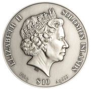 10 Dollars - Elizabeth II Versailles: Temple of Love obverse image