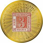 10 Dollars - Elizabeth II Sachsendreier, Solomon Islands, 2022 reverse image