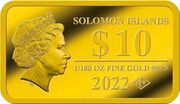 10 Dollars - Elizabeth II Al Thumama Stadium obverse image