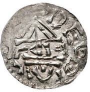 Denar - Boleslaus I the Cruel, Bohemia, 935-972 reverse image