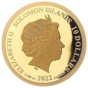 10 Dollars - Elizabeth II Lady Britain 143 obverse image