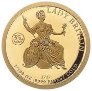 10 Dollars - Elizabeth II Lady Britain 1717, Solomon Islands, 2022 reverse image