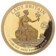 10 Dollars - Elizabeth II Lady Britain 1797, Solomon Islands, 2022 reverse image