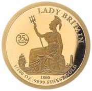10 Dollars - Elizabeth II Lady Britain 1860, Solomon Islands, 2022 reverse image
