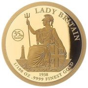 10 Dollars - Elizabeth II Lady Britain 1938, Solomon Islands, 2022 reverse image