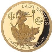 10 Dollars - Elizabeth II Lady Britain 1987, Solomon Islands, 2022 reverse image