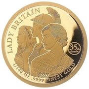 10 Dollars - Elizabeth II Lady Britain 2022, Solomon Islands, 2022 reverse image