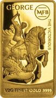 10 Dollars - Elizabeth II George the Victorious, Solomon Islands, 2022 reverse image