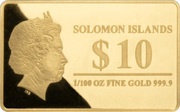 10 Dollars - Elizabeth II Devils Tower obverse image