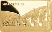 10 Dollars - Elizabeth II Moai Statues, Solomon Islands, 2022 reverse image