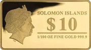 10 Dollars - Elizabeth II Stonehenge obverse image