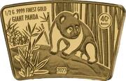 10 Dollars - Elizabeth II 1990 Panda, Solomon Islands, 2022 reverse image