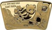 10 Dollars - Elizabeth II 1992 Panda, Solomon Islands, 2022 reverse image