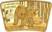 10 Dollars - Elizabeth II 2010 Panda, Solomon Islands, 2022 reverse image