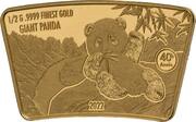 10 Dollars - Elizabeth II 2020 Panda, Solomon Islands, 2022 reverse image