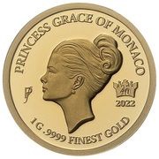 10 Dollars - Elizabeth II Princess Grace of Monaco, Solomon Islands, 2022 reverse image