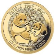 10 Dollars - Elizabeth II 1983 Panda, Solomon Islands, 2022 reverse image