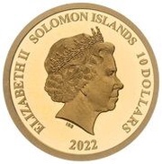 10 Dollars - Elizabeth II 1995 Panda obverse image