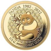 10 Dollars - Elizabeth II 2000 Panda, Solomon Islands, 2022 reverse image