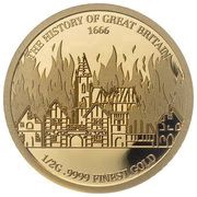 10 Dollars - Elizabeth II Great Fire of London, Solomon Islands, 2022 reverse image