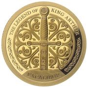 10 Dollars - Elizabeth II Excalibur, Solomon Islands, 2022 reverse image
