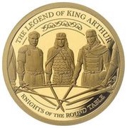 10 Dollars - Elizabeth II Knights of the Round Table, Solomon Islands, 2022 reverse image