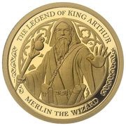 10 Dollars - Elizabeth II Merlin the Wizard, Solomon Islands, 2022 reverse image