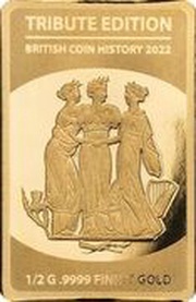 10 Dollars - Elizabeth II Three Graces, Solomon Islands, 2022 reverse image