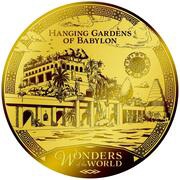 10 Dollars - Elizabeth II Posthumous; Hanging Gardens of Babylon, Solomon Islands, 2023 reverse image