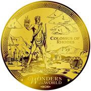 10 Dollars - Elizabeth II Posthumous; Colossus of Rhodes, Solomon Islands, 2023 reverse image