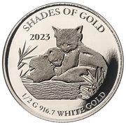 10 Dollars - Elizabeth II Posthumous; Red Panda, Solomon Islands, 2023 reverse image