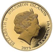 10 Dollars - Elizabeth II Posthumous; Red Panda obverse image