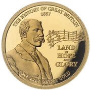 10 Dollars - Elizabeth II Posthumous; Edward Elgar, Solomon Islands, 2023 reverse image