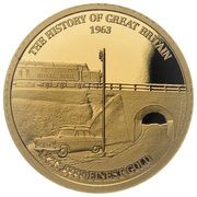 10 Dollars - Elizabeth II Posthumous; Great Train Robbery, Solomon Islands, 2023 reverse image