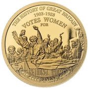 10 Dollars - Elizabeth II Posthumous; Women's Suffrage, Solomon Islands, 2023 reverse image