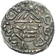 Denar - Boleslaus I the Cruel, Bohemia, 935-972 reverse image